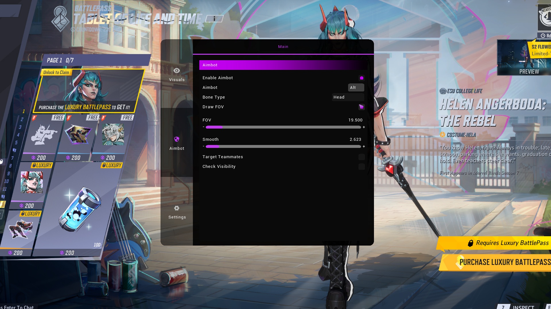 Marvel Rivals cheat screenshot 3